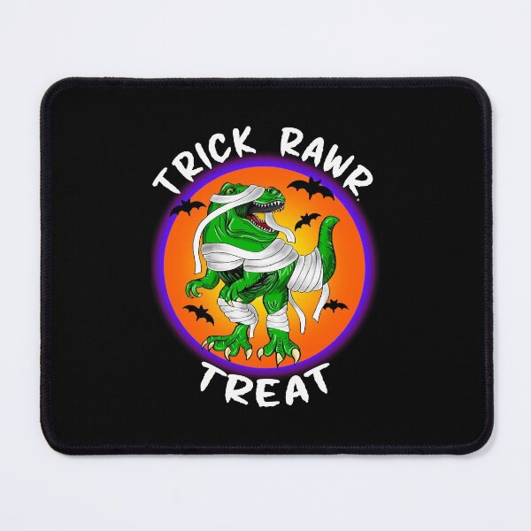 Item preview, Trick Rawr Treat Halloween, Happy Halloween T Rex, Halloween Dinosaur Trex Mummy designed and sold by orangeblue21.