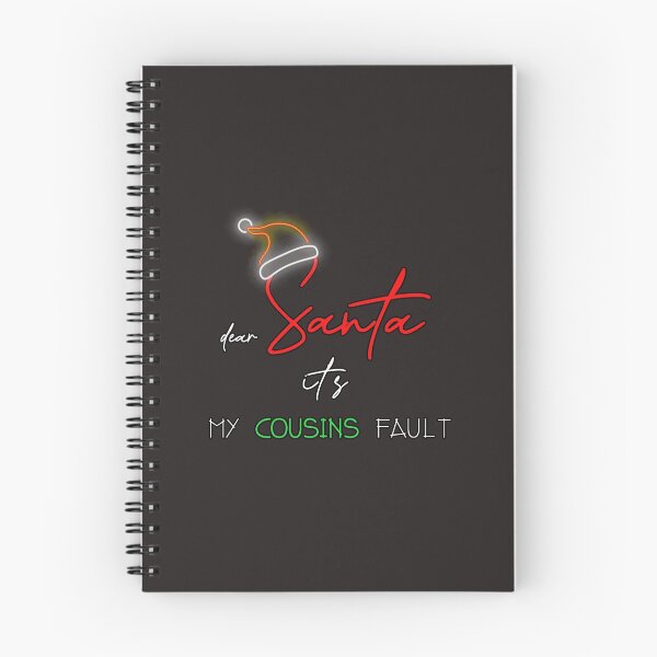Item preview, Dear Santa its My Cousins Fault designed and sold by Bouchfashions.