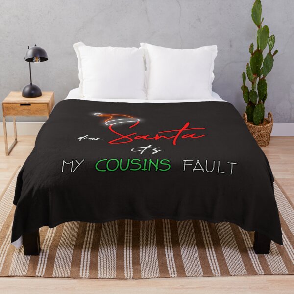 Item preview, Dear Santa its My Cousins Fault designed and sold by Bouchfashions.