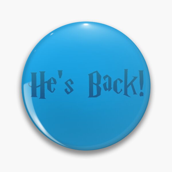 Item preview, He's Back! designed and sold by inkset.