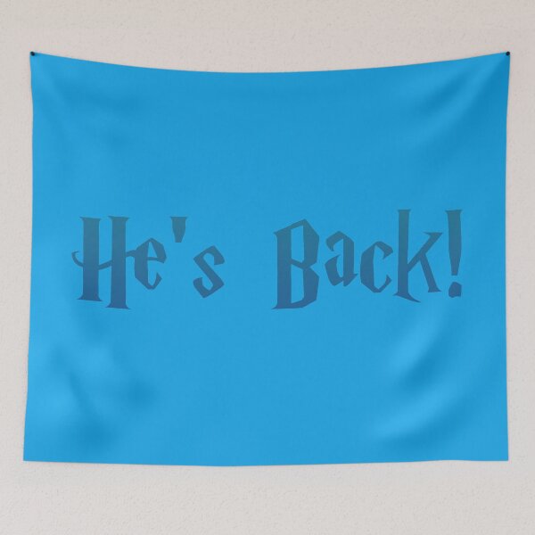 Item preview, He's Back! designed and sold by inkset.