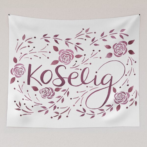 Item preview, Koselig - Borgoña designed and sold by Marie Funseth.