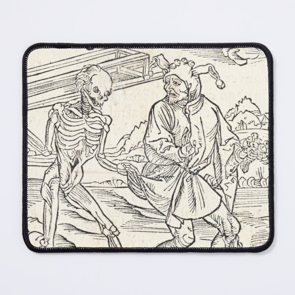 Aperçu de l'œuvre Négligence de la mort par le fou (De négligenceu mortis) créée et vendue par weirdarthistory.