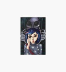 Coraline and the secret door Art Board