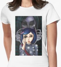 Coraline and the secret door Women's Fitted T-Shirt