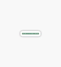 Wrigley Field: Welcome to the Friendly Confines Sticker