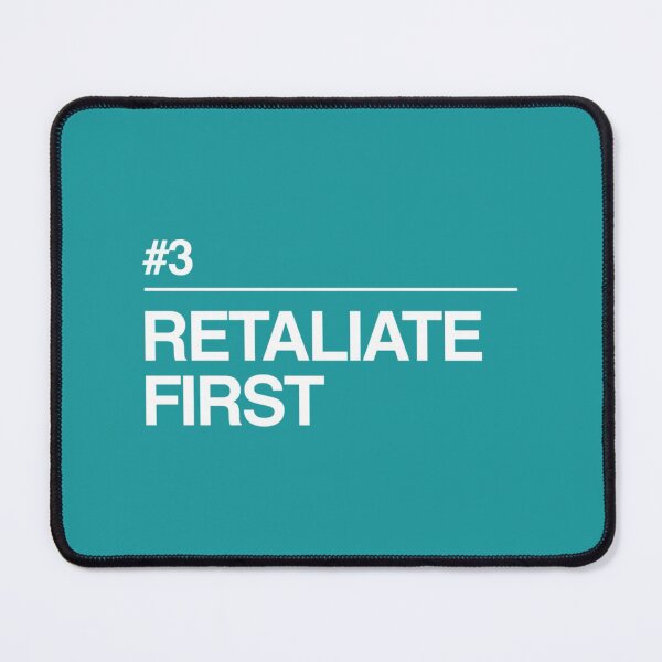 Item preview, Retaliate First   designed and sold by culturecargo.