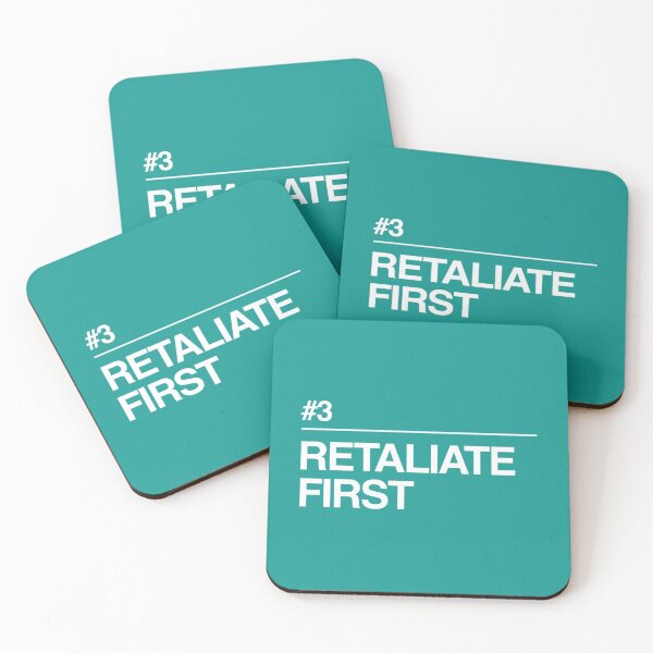 Item preview, Retaliate First   designed and sold by culturecargo.
