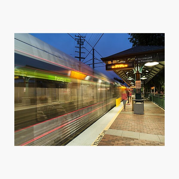 Northbound To Pasadena Photographic Print