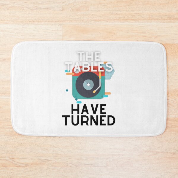 Item preview, The Tables Have Turned Record Player Vinyl Music Graphic designed and sold by EllConApparel.