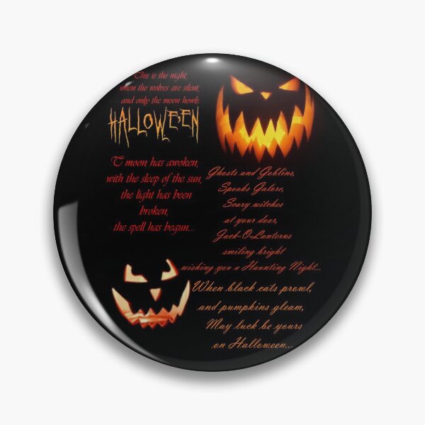 Item preview, Jack-o'-lantern wishes you Haunting night designed and sold by silvapajic.
