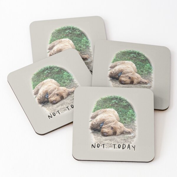 Item preview, Not today | funny goldendoodle quote designed and sold by NathBros.