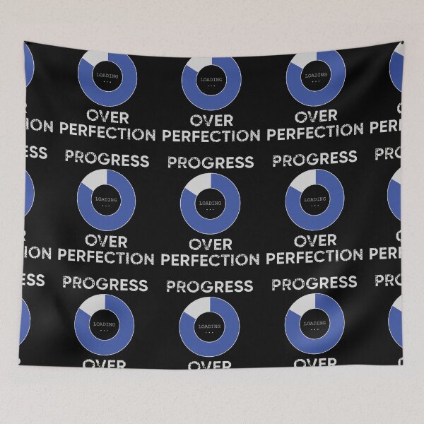 Item preview, Motivational Progress Over Perfection Back to School Teacher designed and sold by FridPix.