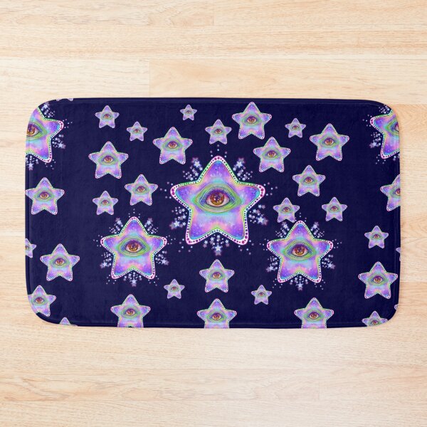 Item preview, cute illuminati star aesthetic divine squid pastel colors rainbow colorful designed and sold by MarianVLG.