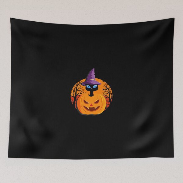 Item preview, Happy Halloween Meowoween Cute Black Cat Party Cos designed and sold by abdoMounaim.
