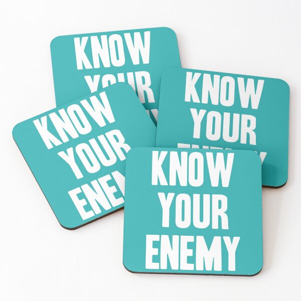 Item preview, Know Your Enemy, white   designed and sold by PogiTShirts.