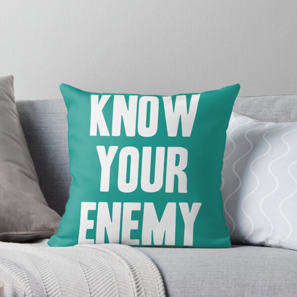 Item preview, Know Your Enemy, white   designed and sold by PogiTShirts.