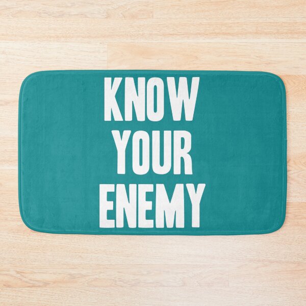 Item preview, Know Your Enemy, white   designed and sold by PogiTShirts.