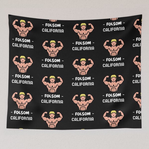 Item preview, FOLSOM CALIFORNIA BUFF DUDE He's Totally RAD designed and sold by BestCoolStuff.
