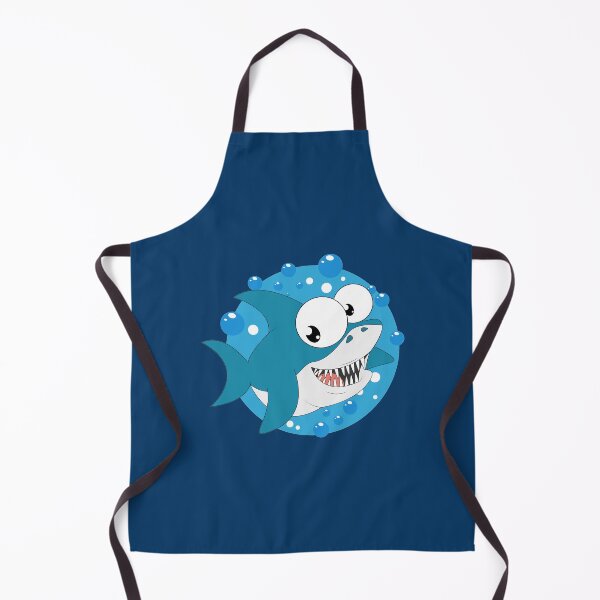 Item preview, Bulging Eyes Shark Cartoon Character designed and sold by thecooltable.