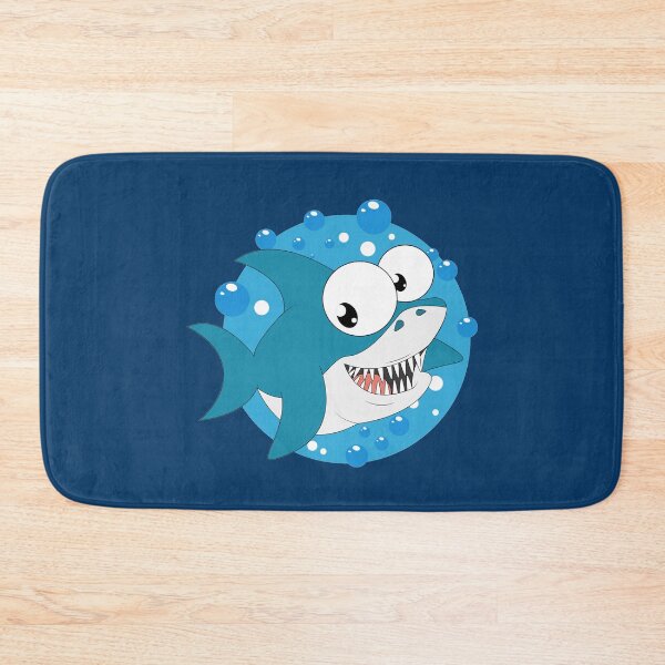 Item preview, Bulging Eyes Shark Cartoon Character designed and sold by thecooltable.