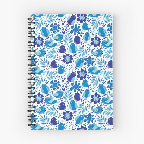 Item preview, Blue bird floral design. designed and sold by Princessflora.