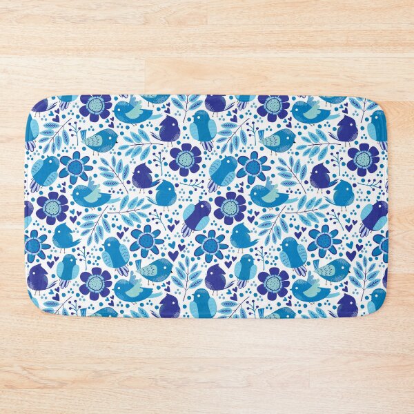 Item preview, Blue bird floral design. designed and sold by Princessflora.