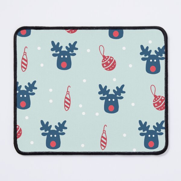 Item preview, Reindeer, Snow, and Ornaments Pattern designed and sold by JoesCornerStore.