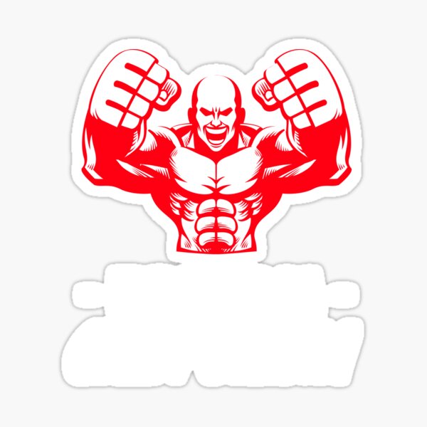 FOLSOM CALIFORNIA 916 MMA FIGHTER Sticker