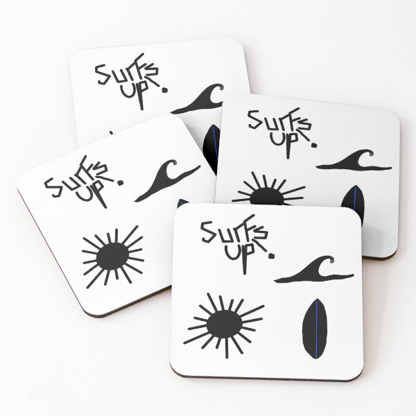 Item preview, Surfs Up Black and White Sticker Pack  designed and sold by Kathleen Douglas.