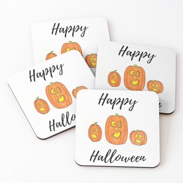 Item preview, Happy Halloween Cute Pumpkins designed and sold by CarefulCaptures.