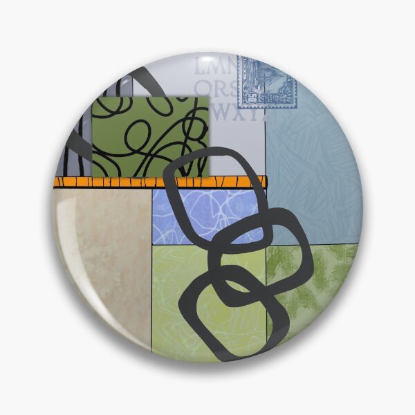 Item preview, Geometric Modern Abstract Collage designed and sold by NancyMerkle.
