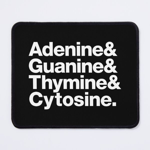 Item preview, Adenine & Guanine & Thymin & Cytosine (white) designed and sold by dudethecreator.