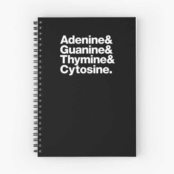 Item preview, Adenine & Guanine & Thymin & Cytosine (white) designed and sold by dudethecreator.