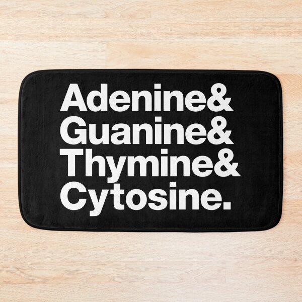 Item preview, Adenine & Guanine & Thymin & Cytosine (white) designed and sold by dudethecreator.
