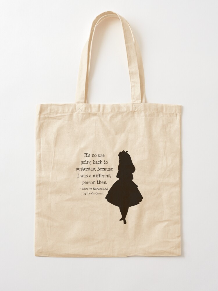 Alice in Wonderland tote bag