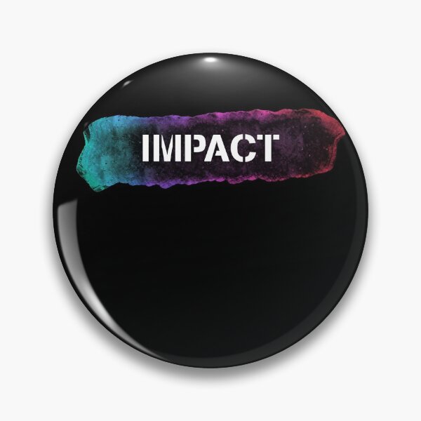 Item preview, Impact phrase in galaxy colors designed and sold by Smiley-10.