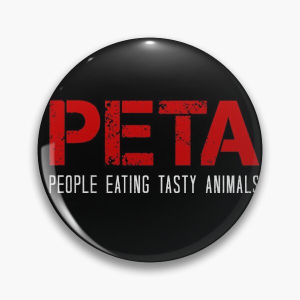 Item preview, PETA - People Eating Tasty Animals  designed and sold by corbrand.