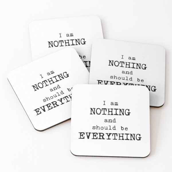 Item preview, I am nothing and should be everything   designed and sold by PogiTShirts.