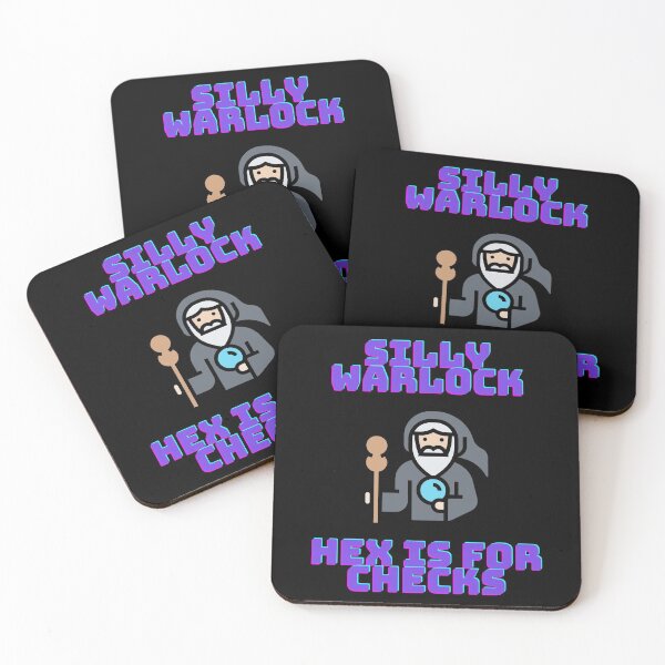 Item preview, Silly Warlock, Hex is for Checks designed and sold by RockNRole.