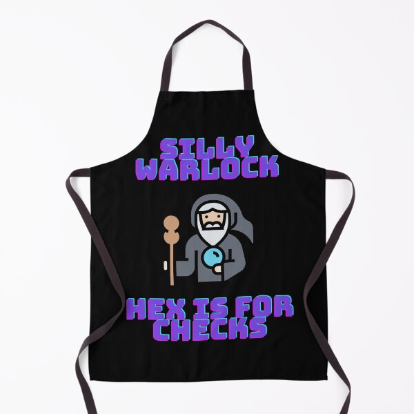 Item preview, Silly Warlock, Hex is for Checks designed and sold by RockNRole.