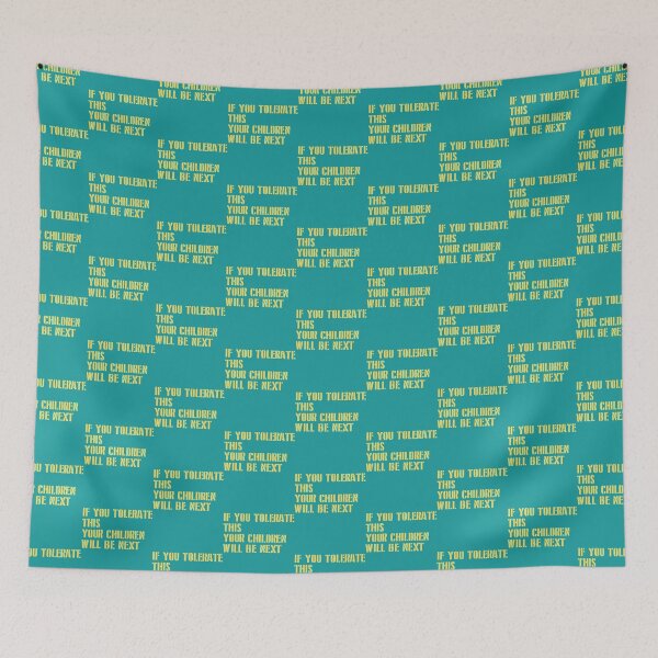 Item preview, If You Tolerate This Your Children Will Be Next, mustard new   designed and sold by PogiTShirts.