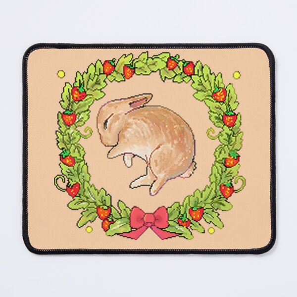 Item preview, Cute Bunny Strawberry Wreath   designed and sold by T0KIA.