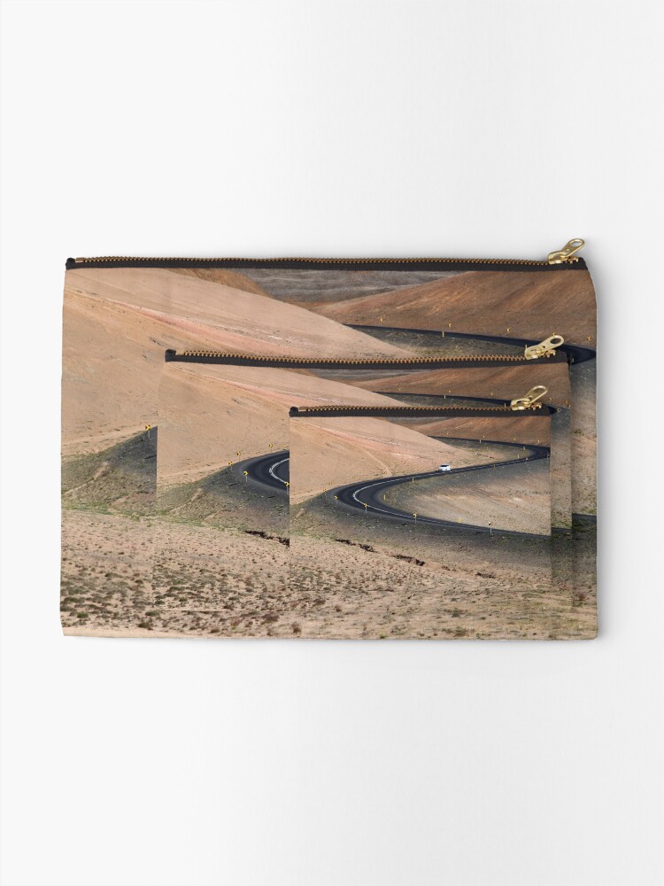 Alternate view of Iceland Zipper Pouch