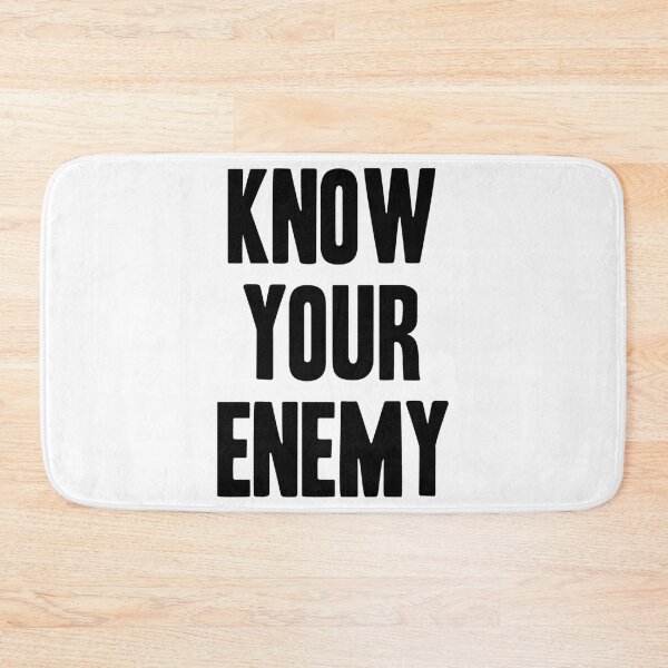 Item preview, Know Your Enemy, black   designed and sold by PogiTShirts.