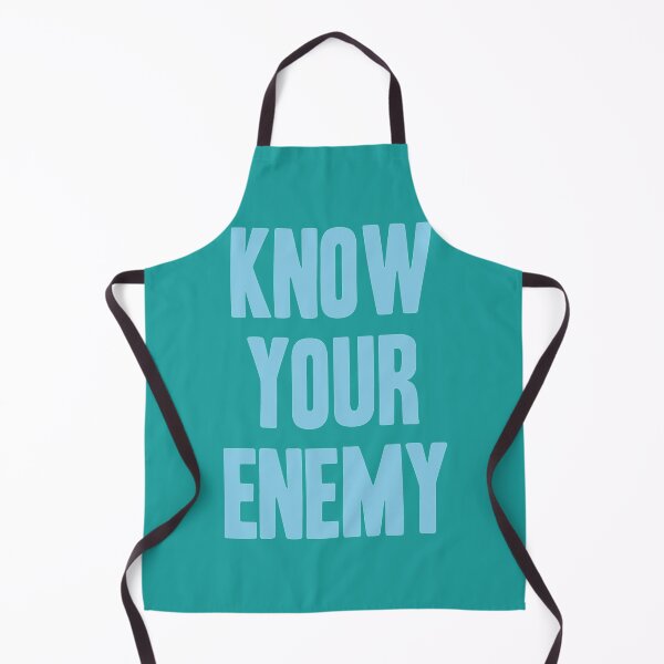 Item preview, Know Your Enemy, blue   designed and sold by PogiTShirts.