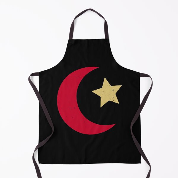Item preview, Islamic star and crescent in Japanese red and gold  Ottoman Empire and Turkey Symbolism  T designed and sold by HONEYSHOP-CA.