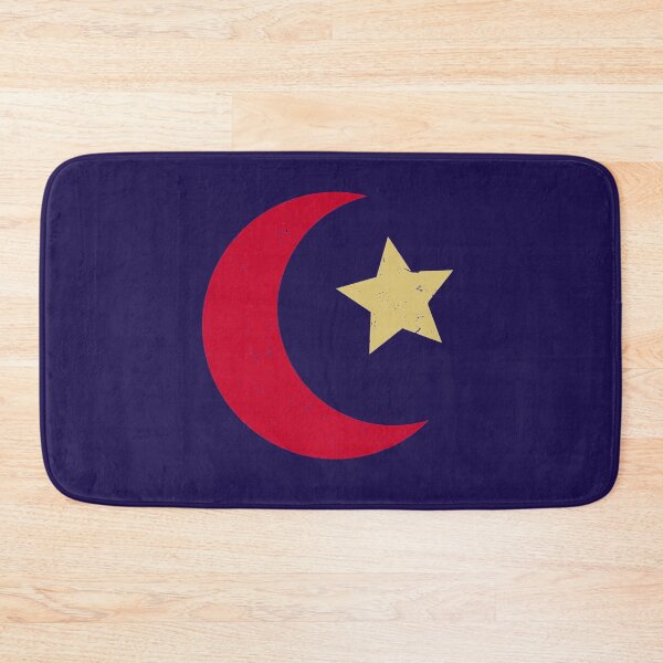 Item preview, Islamic star and crescent in Japanese red and gold  Ottoman Empire and Turkey Symbolism  T designed and sold by HONEYSHOP-CA.