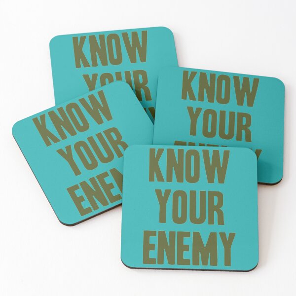 Item preview, Know Your Enemy, green   designed and sold by PogiTShirts.