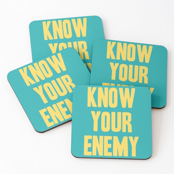 Item preview, Know Your Enemy, mustard   designed and sold by PogiTShirts.
